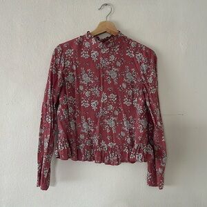 Code Mode Floral Blouse - Small